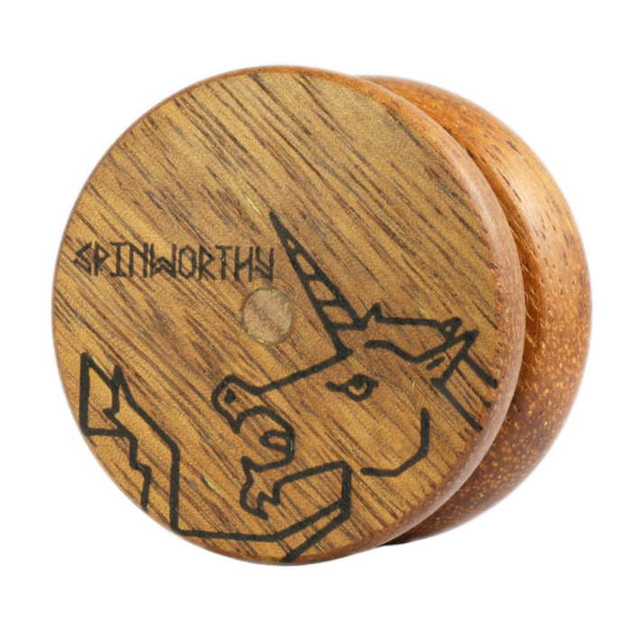 Spinworthy Harbinger Yo-Yo Merbau Unicorn (58 grams)