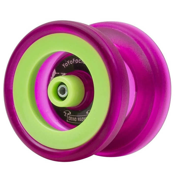 Grind Machine Yo-Yo Purple / Green Rings
