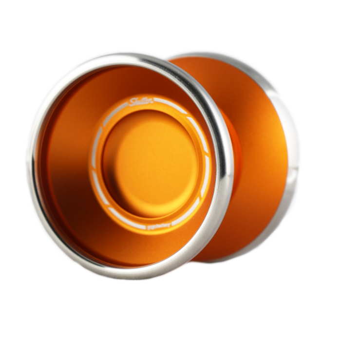 Orange / Silver Bi-Metal Rims
