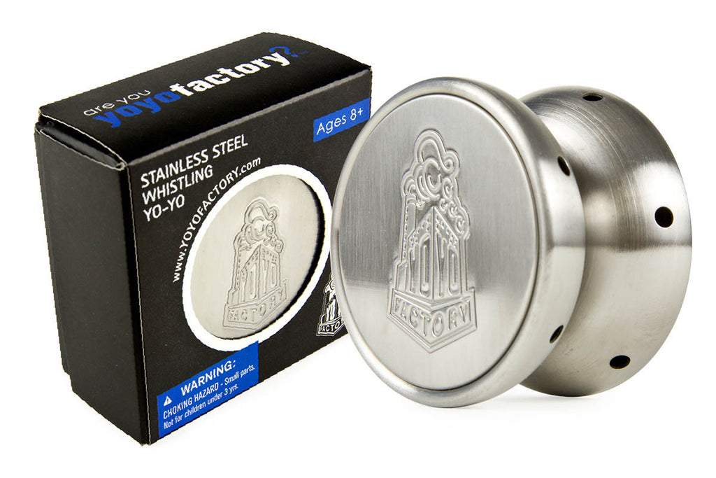 YoYoFactory Stainless Steel Whistling Yo-Yo