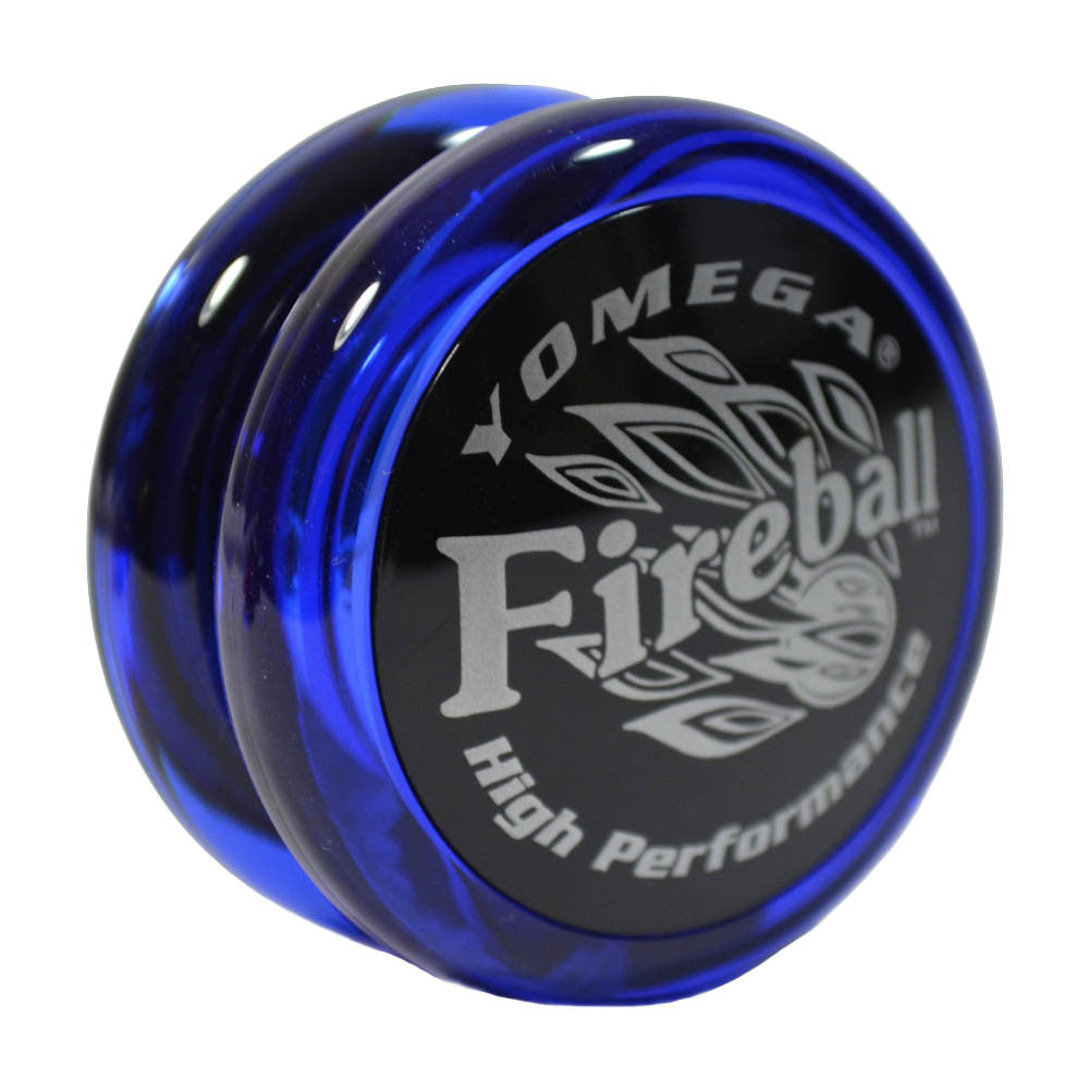 Fireball Blue with Black Cap