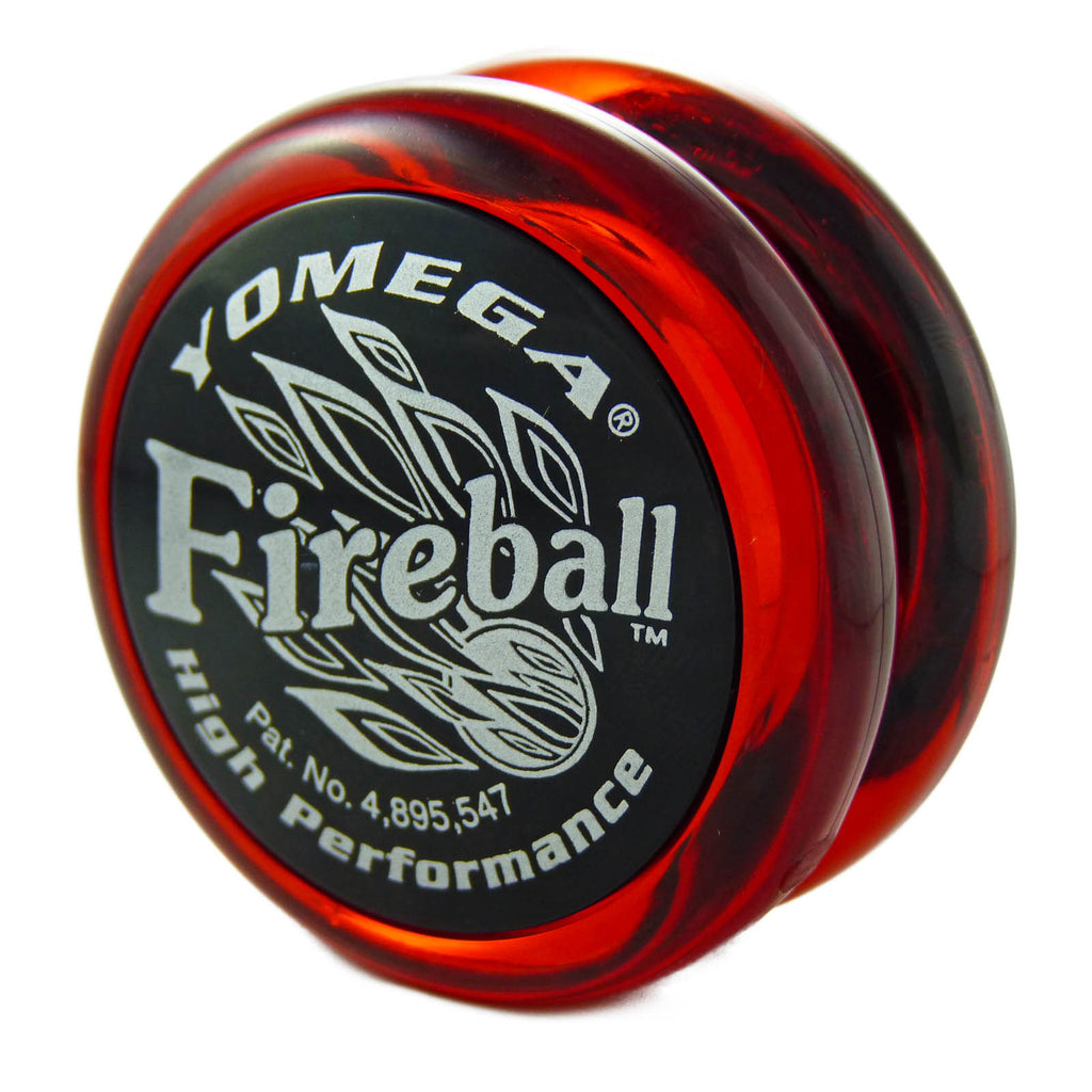 Fireball Red with Black Cap