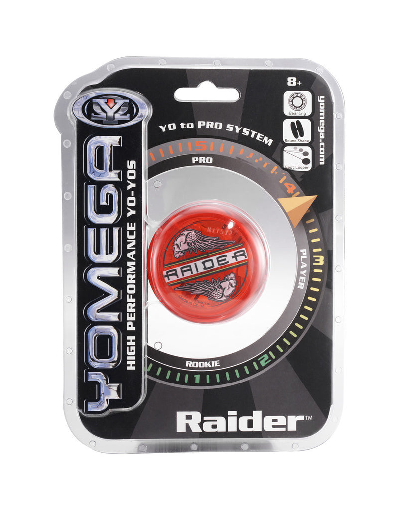 Yomega Raider Yo-Yo Red Package by YoYo Shop Australia