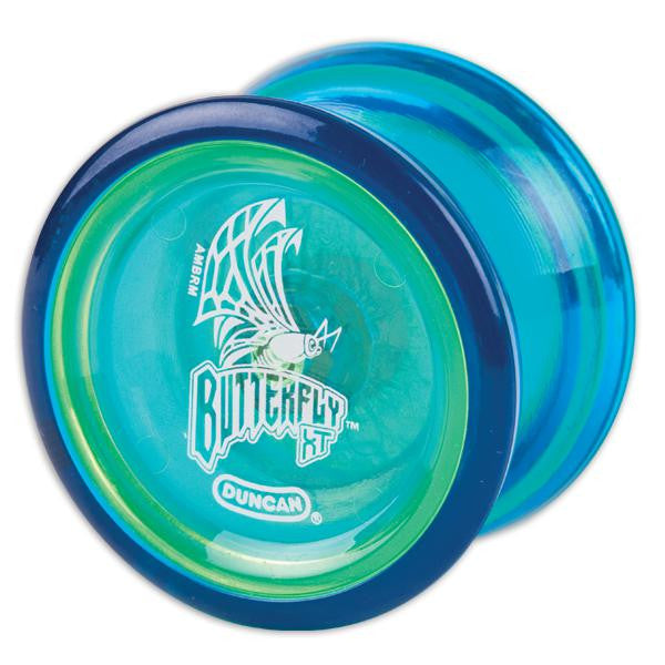 Butterfly XT Yo-Yo Blue / Green Caps
