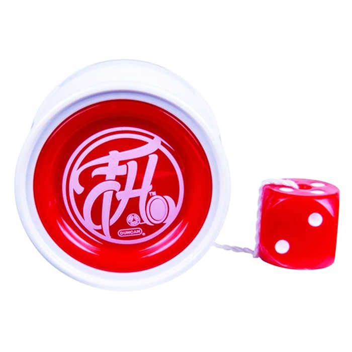 Duncan FreeHand Yo-Yo White / Red Caps