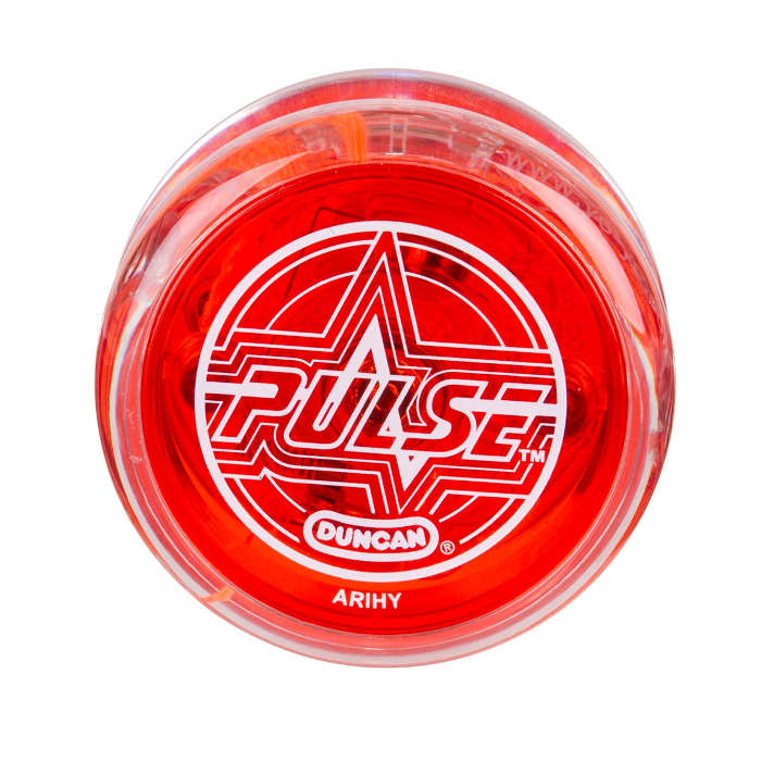 Clear / Red Caps / White Writing