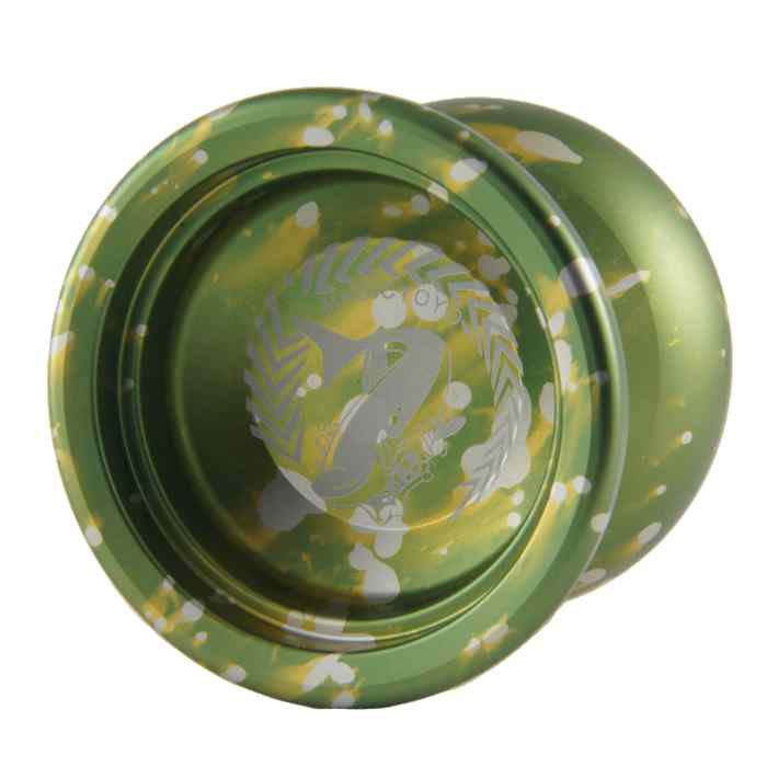 Green / Silver Splash