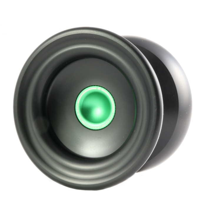 Magic YoYo Delrin Skyva - Black / Green Finger Cup