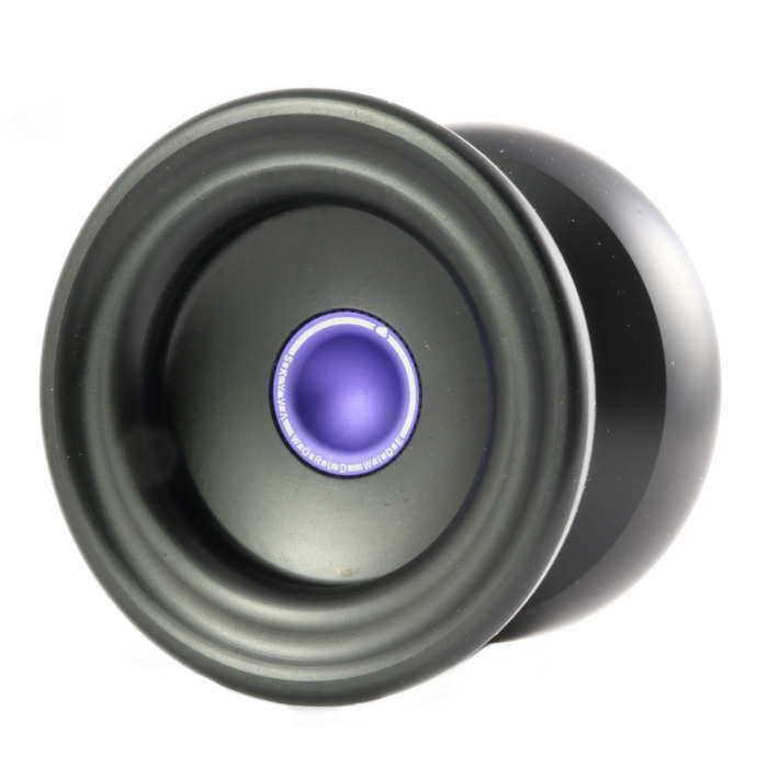 Magic YoYo Delrin Skyva - Black / Purple Finger Cup