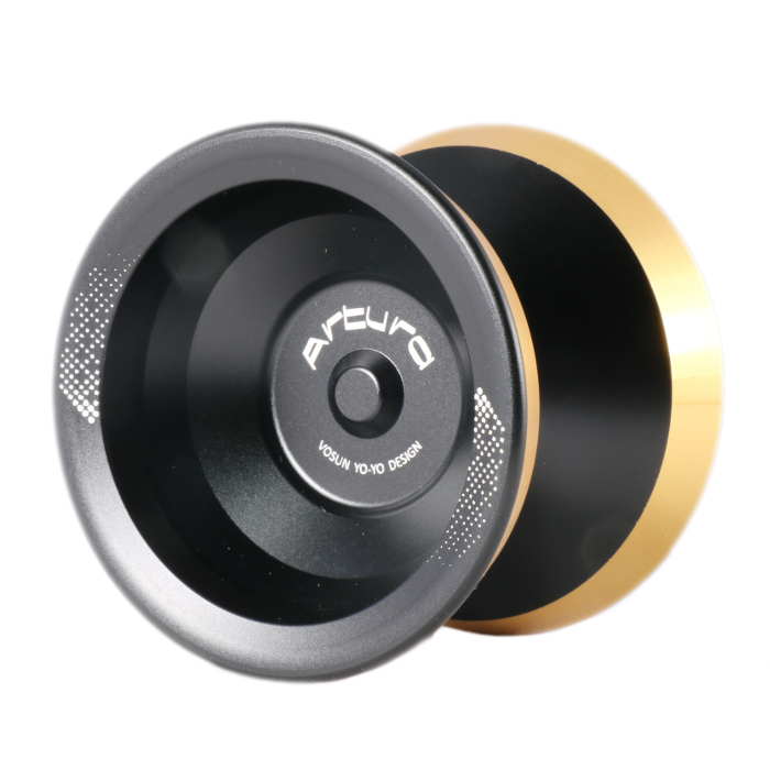 Black with Gold Rims