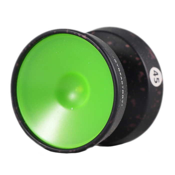 Black / Green Caps
