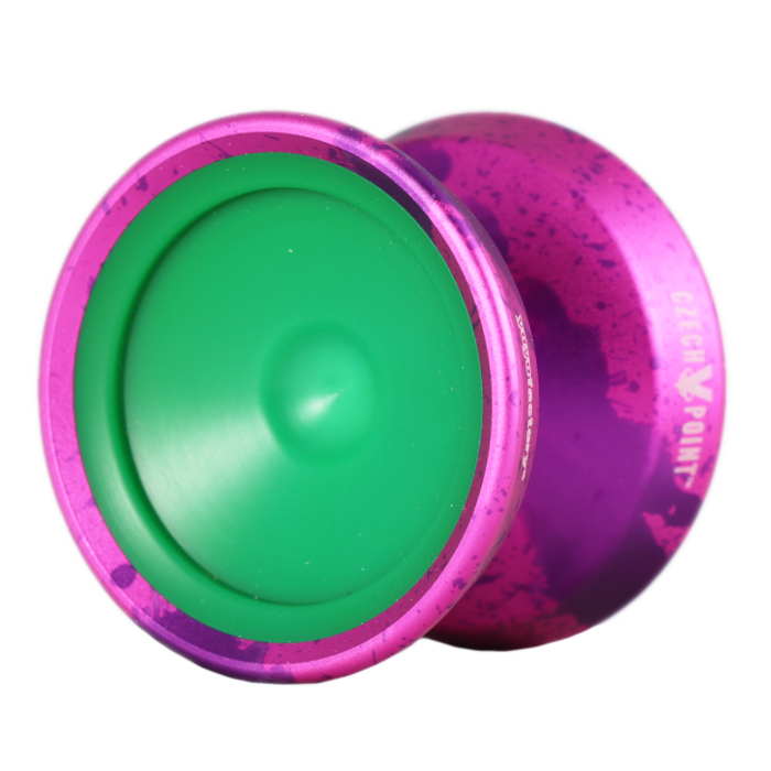 Purple / Pink / Green Caps