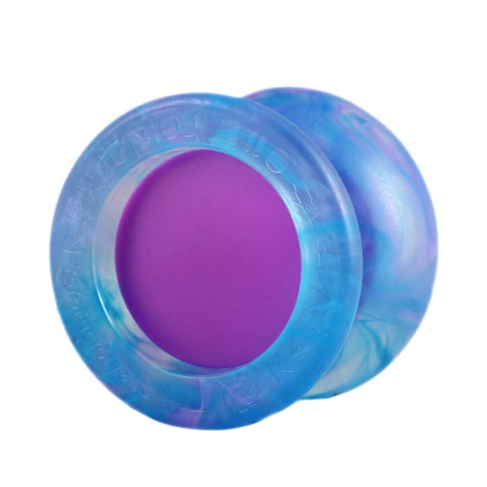 Galaxy Marble / Purple Caps