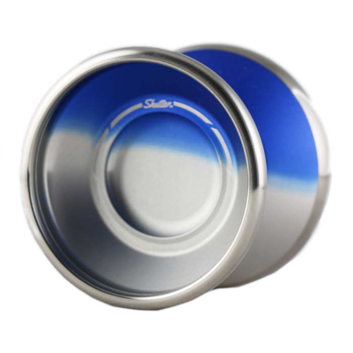 Blue / Silver / Silver Bi-Metal Rims